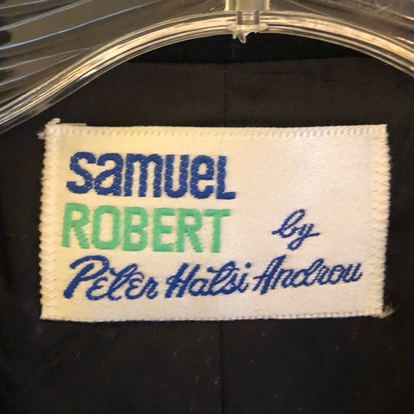 Cashmere blazer! Samuel Robert by Peter Hatsi Android. Vintage. Size 14 - Picture 9 of 9
